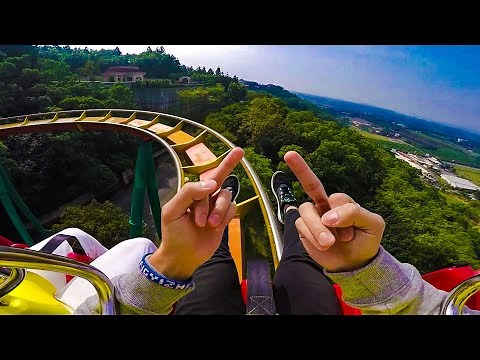 劍湖山G5/雲霄飛車_GoPro 第一人稱