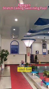 Foxygen Stretch Ceiling swimming pool record #stretchceiling #ceilng How to make a perfectly stretch ceilings, with a 15 year warranty, for like a no-mess installation, and the shortest possible time? With a Foxygen Stretch Ceiling. Get to know more about our stretch ceilings in https://foxygenstretchceiling.com/ | Stretch Ceiling Film-Shanghai Foxygen Industrial Co.,Ltd