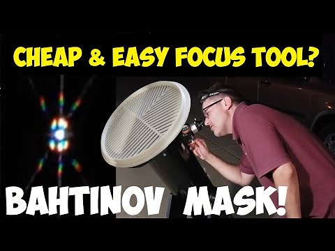 TELESCOPE Bahtinov Masks -The Trick For Perfect Focus That You're Probably Using Wrong by #Reflactor
