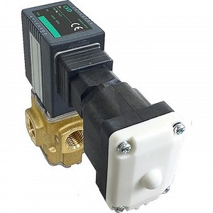 FFG-4310A3N3H1-B 直動式3ポート電磁弁 マルチフィット(R) NC加圧形 FFGシリーズ 黄銅ボディ(FFG-4310A～) CKD 材質(シール)NBR オリフィス径3mm接続口径(Rc)3/8 - 【通販モノタロウ】