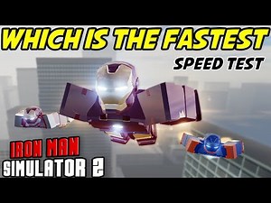 Ranking Every Suit (Slowest to Fastest) in Iron Man Simulator 2 | ROBLOX