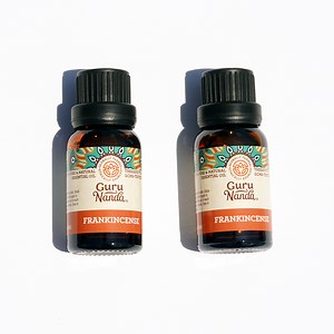 GuruNanda's Frankincense Essential Oil, 100% Pure, 15 ML, 2 Pk