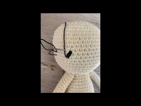 Comment broder facilement des yeux amigurumi
