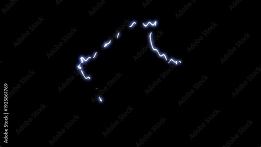 Energy shape blast and cartoon spark explosion FX with Electric burst, Includes versions with glow and without glow effects, Flash FX Energy Overlay, 2D cartoon explosion on black screen background.