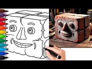 HOW TO DRAW TI TI TI SAHUR | Italian Brainrot Animals - Easy Step by Step Drawing