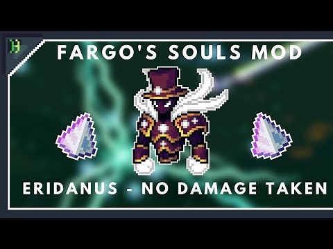 Eridanus, champion of the Cosmos no hit/ no damage taken - Fargo's SOULS mod - Terraria