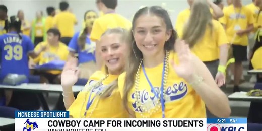 Now is the time for incoming McNeese freshmen to register for Cowboy Camp