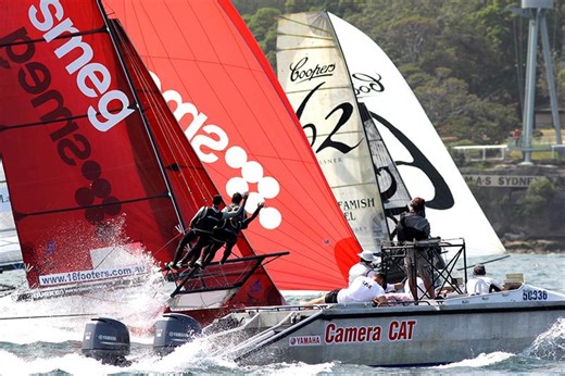 SailMedia Livestream - Taking Sydney Harbour 18ft skiff racing to the world