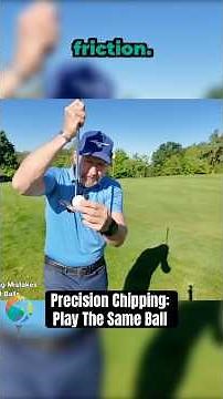 Precision Chipping: Play The Same Golf Ball #golf #golfswing