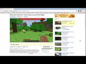 One Year Anniversary of my First Minecraft Tutorial! (Thank you!)