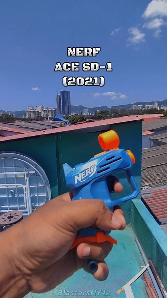 Nerf Elite 2.0 Ace SD-1 Review and Gameplay