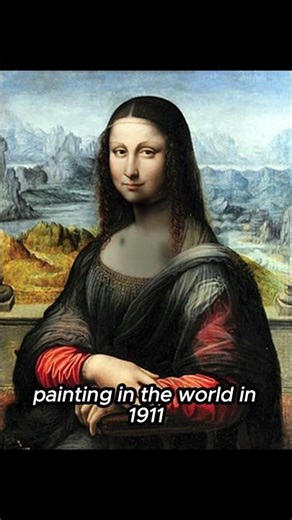 The Real Reason The Mona Lisa is So Famous... #shorts #art