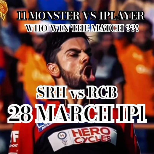 28 March RCB vs SRH who win first match ??? #rcbvssrh #ipl #cricket #viratkohli #rcbians #rcb #csk