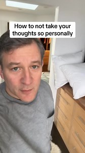 Will you try this hack to take your thoughts less personally? #Anxiety #DepressionAndAnxietyAwareness #mindfulness #mentalhealth | Dan Harris