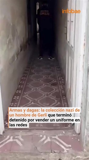 Detenido en Gerli por vender uniformes nazis: Diego Fernando Martínez