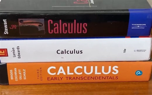 微积分教材推荐 |3 SUPER THICK Calculus Books for Self Study