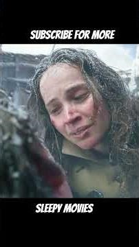 The girl is hanging in the hot air balloon in the mid air #shorts #movie