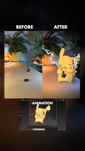Animating Pokémon into the kitchen 🔥 #pokemon #edit #animation #food #nintendo