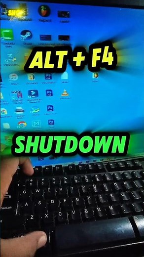 Windows Shortcut to Power Off Computer #shortcutkeys #computer #poweroff