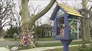 Neighbors build 'Mora’s Little Library' to honor 8-year-old killed crossing road in Boise's north end