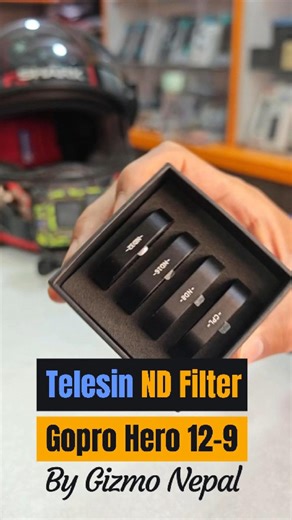 Part 615 | Telesin Gopro Hero 12 11 10 9 ND Filter ND8 ND16 ND32 CPL....#gizmonepal #telesin