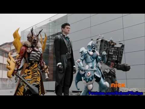 Power Rangers Dino Super Charge Ep 13 - Recipe for Disaster - Heckyl vs Accanon