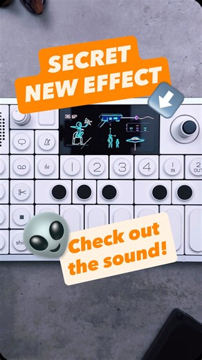 Shimmery.mp3 | There’s a hidden phaser effect inside the OP-1 Field 👀 It’s called Fazer, and it’s a secret easter egg in the latest firmware — there’s a... | Instagram