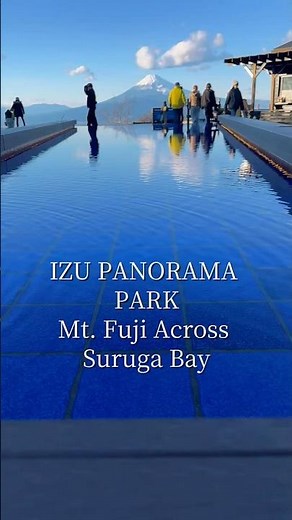Izu Panorama Park Sky Deck – Mt. Fuji Views Across Suruga Bay | Shizuoka Japan