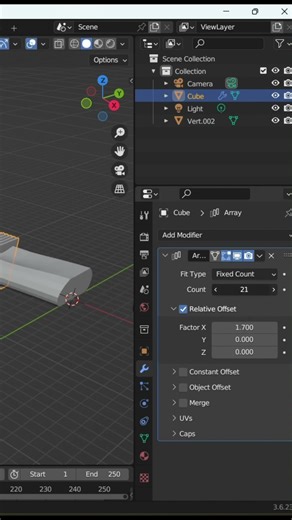 slicing operation with blender 3d #blender3d #blender #3dgamedevelopment #blenderanimationtutorial