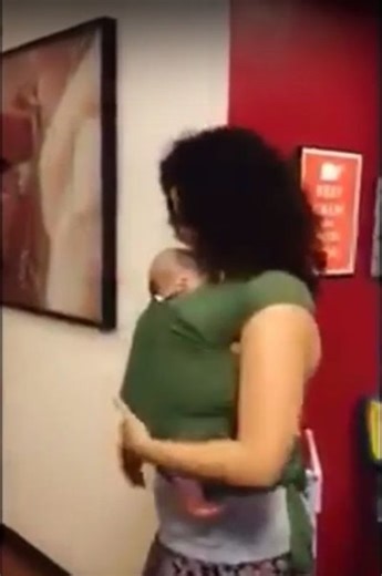 Life hack: making your own baby sling