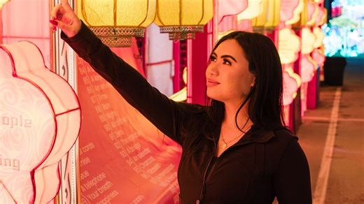 GlowFest lights up Lunar New Year with 200-plus lanterns and a dragon finale