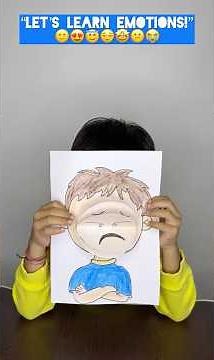 Let’s learn Emotions & Feelings😭😇🤩😕☺️😀don’t miss the last one…