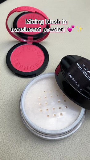 DIY Pink Powder Blush Tutorial