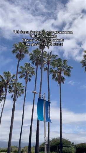 UC Santa Barbara on Instagram: "Whatever you call it, from day one to graduation and beyond, #UCSB will always be home. #NameTrend #ChooseUCSB"