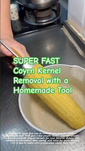 SUPER FAST Coyrn Kernel Removal with a Homemade Tool #satisfying #farmer #gardeningtips #worker