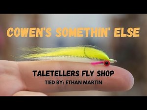 Cowen's Somethin' Else - Fly Tying Tutorial