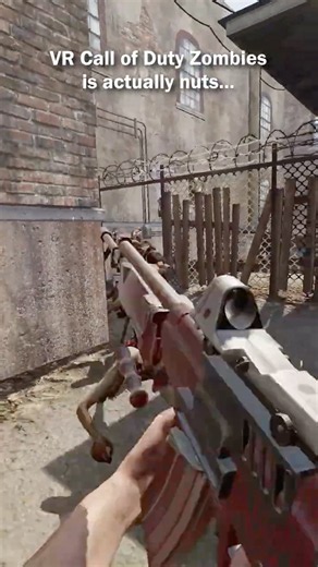 VR Call of duty Zombies is CRAZY #vr #newvrgames #callofdutyvr
