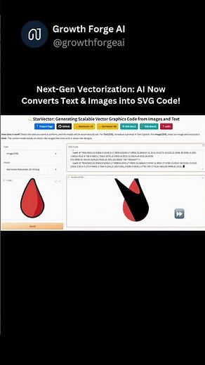 StarVector is Here! AI-Powered SVG Generation from Images & Text!