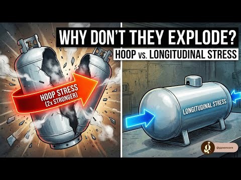 Pressure Vessel Design Explained: Formulas, Hoop Stress & Safety