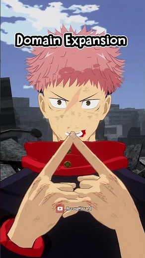 Yuji Itadori doing a Domain Expansion! 😱 #jjkchapter264 #jujutsukaisen