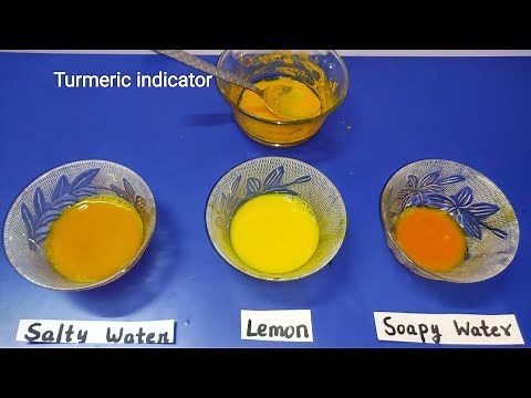 Turmeric as an Indicator. How to make it and how to use it || All in one explanation