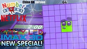 【IMAX·Netflix微电影】@Numberblocks- Double Back! | Full Episode | Learn to Count