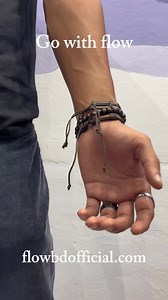 🔥 DISCOUNT ON NOW! — Style meets attitude with Flow PU Leather Bracelets 🖤 🇧🇩 Men across Bangladesh are choosing real leather craftsmanship that brings comfort, class, and edge together. 🧩 Durable | Stylish | Everyday Comfort 💸 COD Available | 🚚 Nationwide Delivery Not just leather — it’s your everyday identity. ⚡ #FlowLeatherBracelet #WearFlow #FlowMen #MensAccessoriesBD #FlowBangladesh | FLOW BD