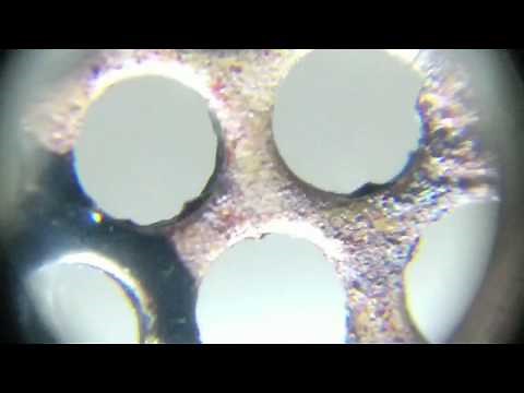 Microscopic image of rust