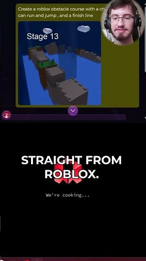 Vibe coding a Roblox obstacle course in ONE prompt