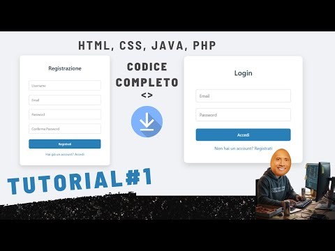 Modulo di Registrazione e Login PHP completo (senza framework)