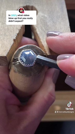 Handmade Sapphire Ring Making Process | Silver Jewelry Crafting