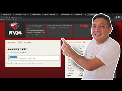 Uninstall Ruby Version from RVM | uninstall ruby version #rubyonrails