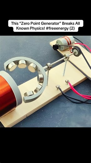 This “Zero Point Generator” Breaks All Known Physics! #freeenergy (2)