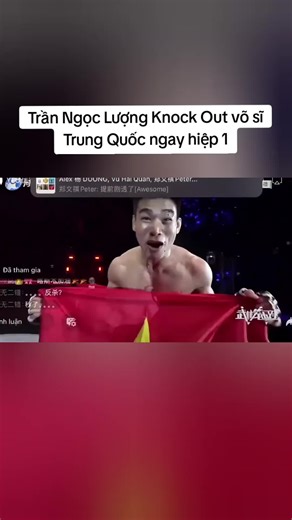 Trần Ngọc Lượng Dominates Chinese Fighter in Round 1